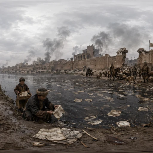 Tigris Shore After the Sack of Baghdad