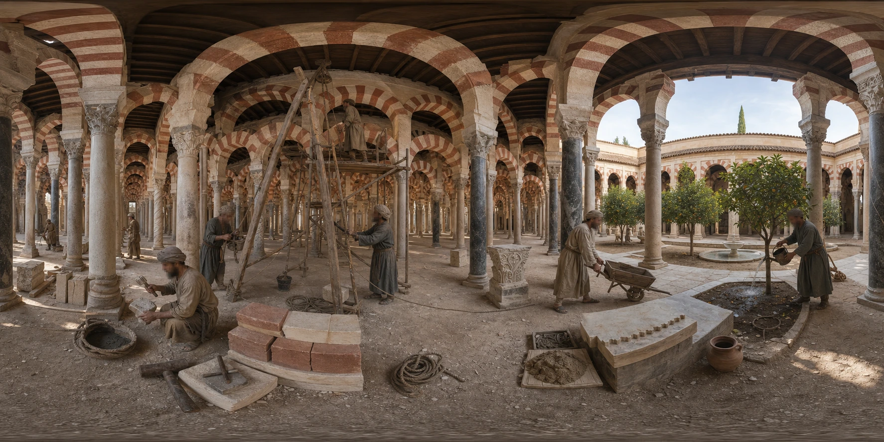 Kurtuba Ulu Camii'nin Başlaması