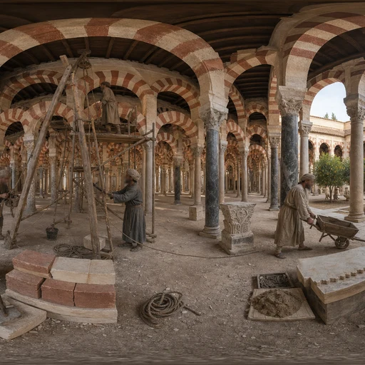 Kurtuba Ulu Camii'nin Başlaması