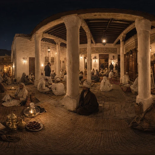 Mecca Historical Gece İbadeti