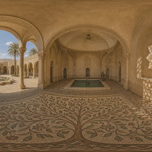 The Desert Palace of Khirbat al-Mafjar