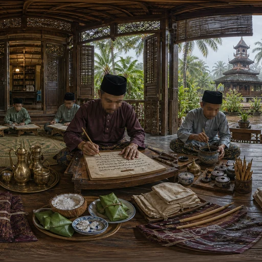 Malay Jawi Yazma Masası