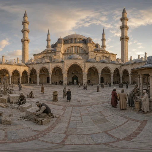 The Selimiye Mosque at Edirne
