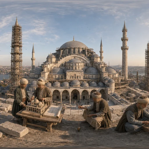 The Suleymaniye Mosque Rising over Istanbul