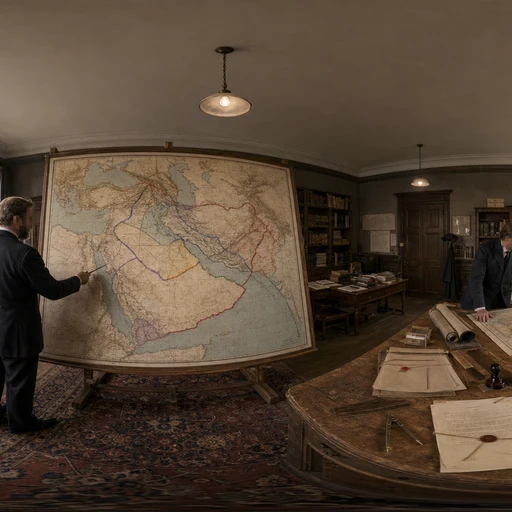 Harita Üzerine Çizgiler: Sykes-Picot ve Balfour
